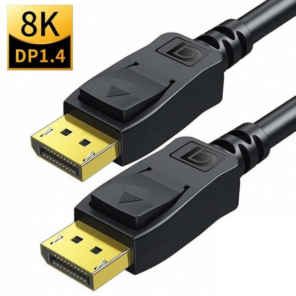 Dp 1 4 Kabel 8K Display Port Kabel Naar Displayport 1 4 Voor Grafische Kaarten Dell 1