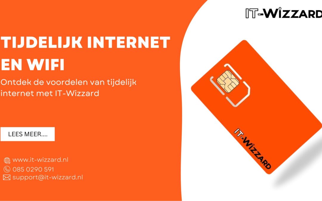 Tijdelijk internet en WiFi