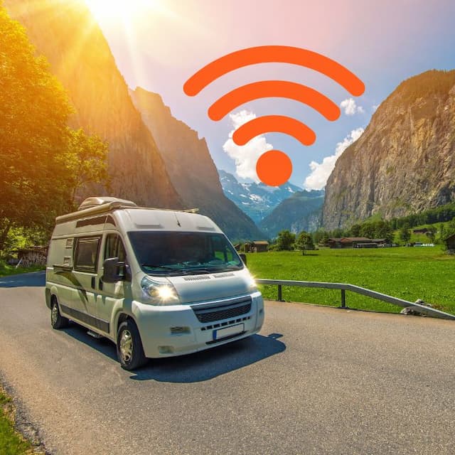 Wifi in de camper - buitenland